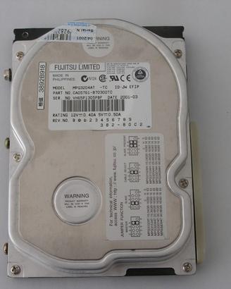 Hard Disk 3.5" IDE PATA - Fujitsu 20.4GB 