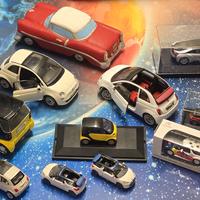 Modellini di auto di misure diverse