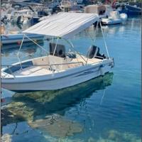 Barca open 5 m e 30 mitore 40 60 2t con trim elett