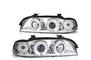 FARI BMW SERIE 5 E39 95-00 ANGEL EYES CCFL FONDO C