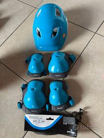 Casco + protezioni bambino Btwin