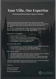 Possiedi Ville agriturismi o casolari