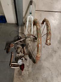 Pezzi bici Bianchi vintage 