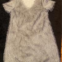 Vestito King kong grigio perla