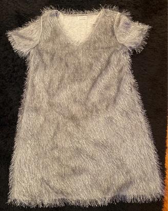 Vestito King kong grigio perla