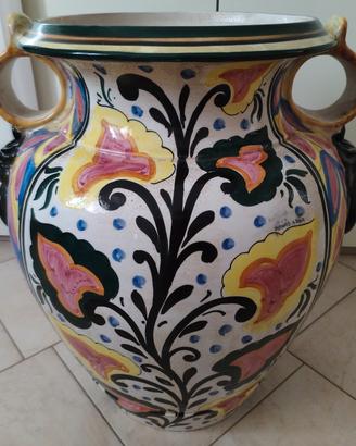 orcio tavolino di ceramica di castelli 