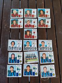 Lotto figurine panini 79/80, Inter Milan e Juve.