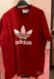 Maglietta rossa adidas