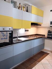 cucina Scavolini Tetris  tavolo divano soggiorno 