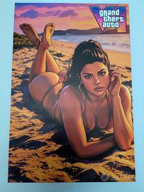 Poster stampa grand theft auto 6 GTA VI 6 40x60cm