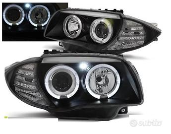 FARI ANTERIORI ANGEL Eyes LED BMW Serie1 E87 E82 S
