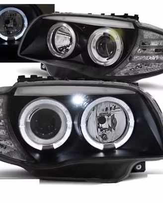 FARI ANTERIORI ANGEL Eyes LED BMW Serie1 E87 E82 S