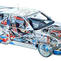 Ford escort rs cosworth