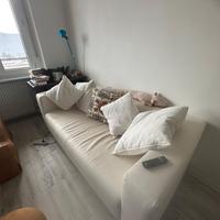 Divano bianco 180 x 90 x 67 cm