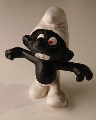 puffo arrabbiato nero