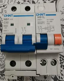 Magnetotermico C32 + Differenziale 40A 30mA
