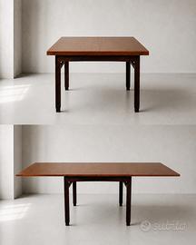 Tavolo a libro in teak Mid-Century anni ’60