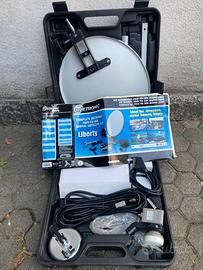 Impianto satellitare da campeggio