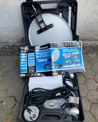 Impianto satellitare da campeggio