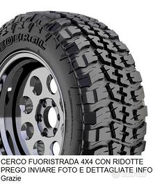 CE fuoristrada 4x4 con marce ridotte C-E-R-CO x ME