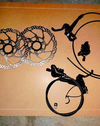 sistema shimano freni e dischi
