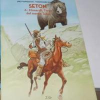 Libro Fumetto Manga Seton 4 collana Jiro Taniguchi