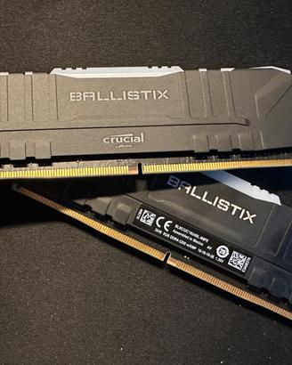 Crucial Ballistix 8GB DDR4-3200 CL16