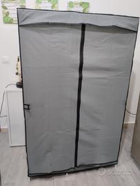 armadio strutture in metallo esterno in tessuto sf