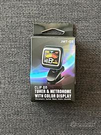 Accordatore per chitarra a clip