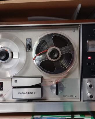 Panasonic registratore a bobine con radio FM