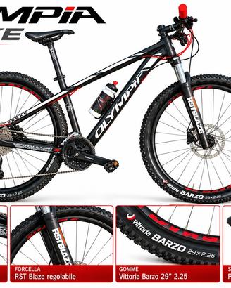 Olympia Drake MTB 29” taglia M – Shimano Alivio 3x