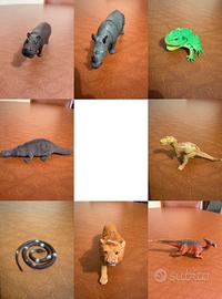 Set action figure animali e dinosauri