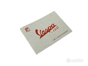 Libretto uso e manutenzione per Vespa 150 VB1 ANNO