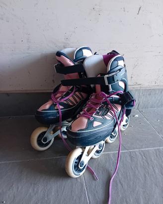 Pattini Rollerblade Decathlon bambina