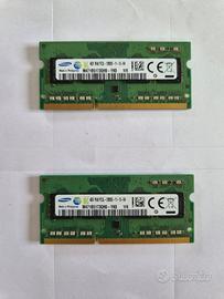 : Kit RAM 8GB (2x4GB) Samsung DDR3L 1600MHz