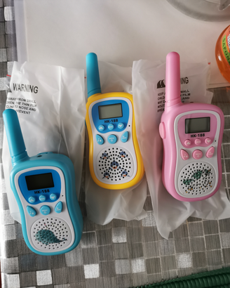 WALKIE TALKIE per bambini