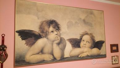 quadro su tela Due celebri putti alati