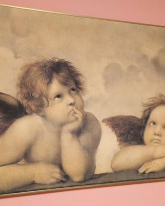 quadro su tela Due celebri putti alati