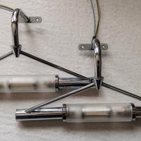 n 2 lampade con lampadine a led