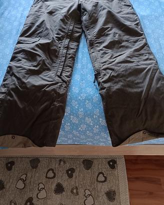 Pantaloni uomo da neve sci snowboard taglia XL