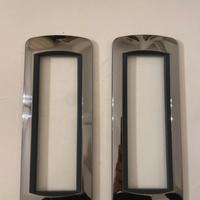 Placche 7 posti Bticino Living cromate