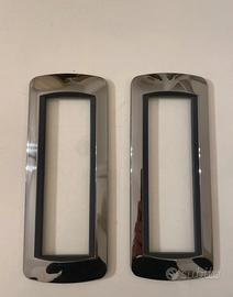 Placche 7 posti Bticino Living cromate