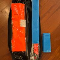 Triangolo auto con gilet alta visibilità