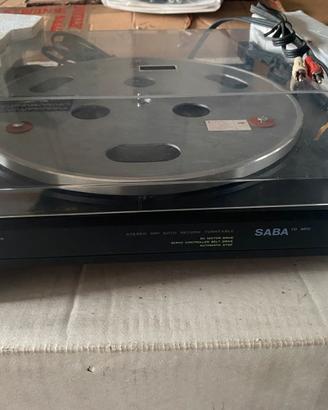SABA SERVO CONTROLLED BELT DRIVE TURNTABLE