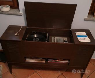 Consolle giradischi e radio Mivar