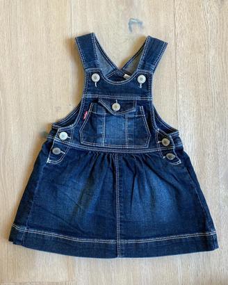 Abito salopette Levis 12 mesi