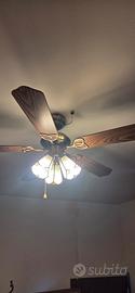 ventilatore con lampade