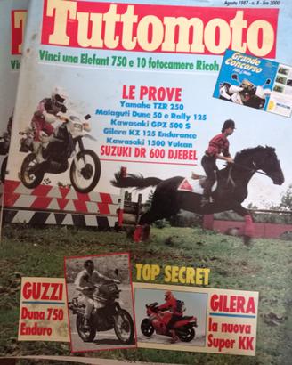 Rivista TUTTOMOTO numero 8 del 1987