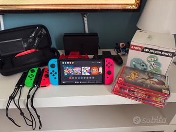 Nintendo Switch Oled + giochi e accessori