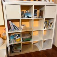 Mobile ikea KALLAX Scaffale, bianco, 147x147 cm